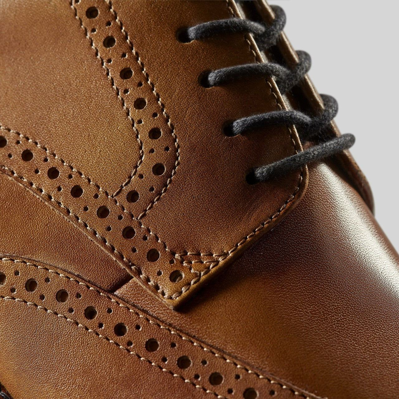 Men Craft Arlo Limit Brogue Tan Leather