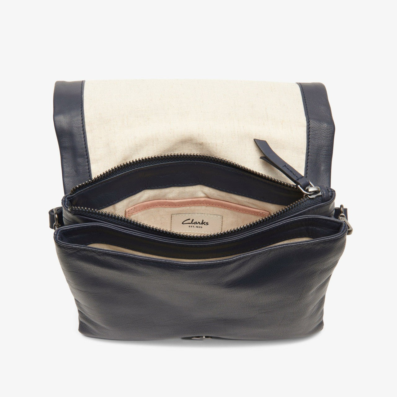 Women Treen Medium Navy Leather