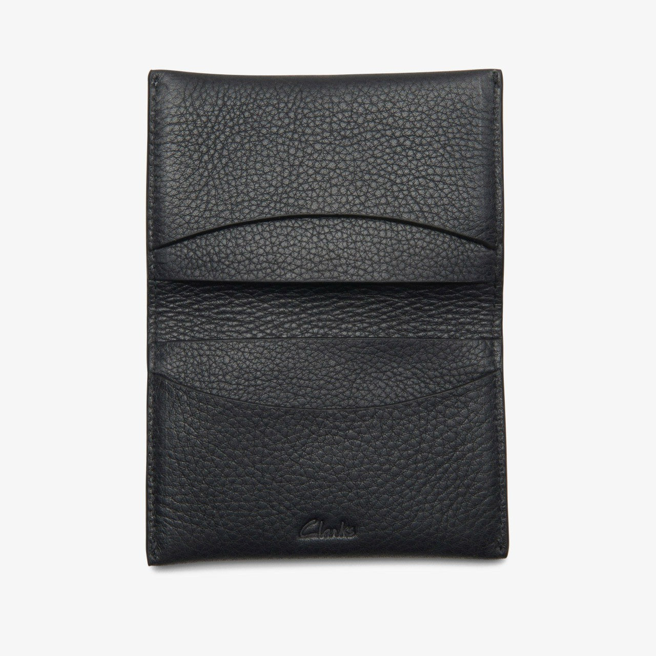 Men Garnet Small Black Leather