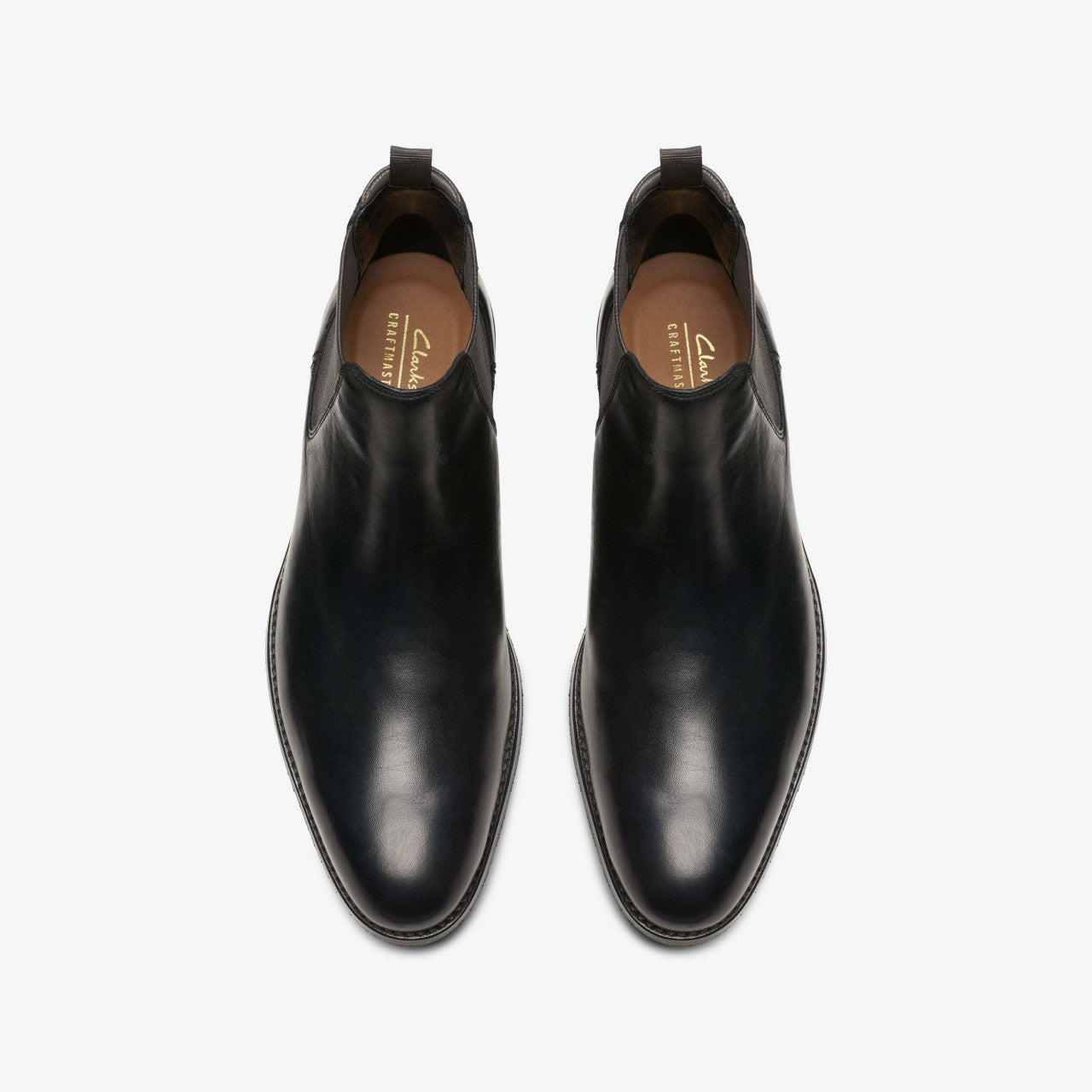 Men Craft Arlo Top Chelsea Boot Black Leather