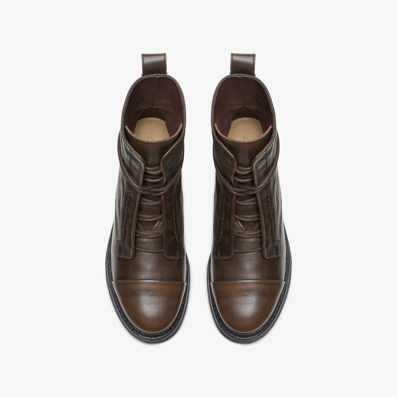 Women Rixley Lace Dark Brown Leather