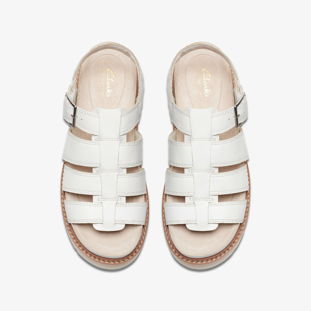 Women Orianna Twist Off White Leather