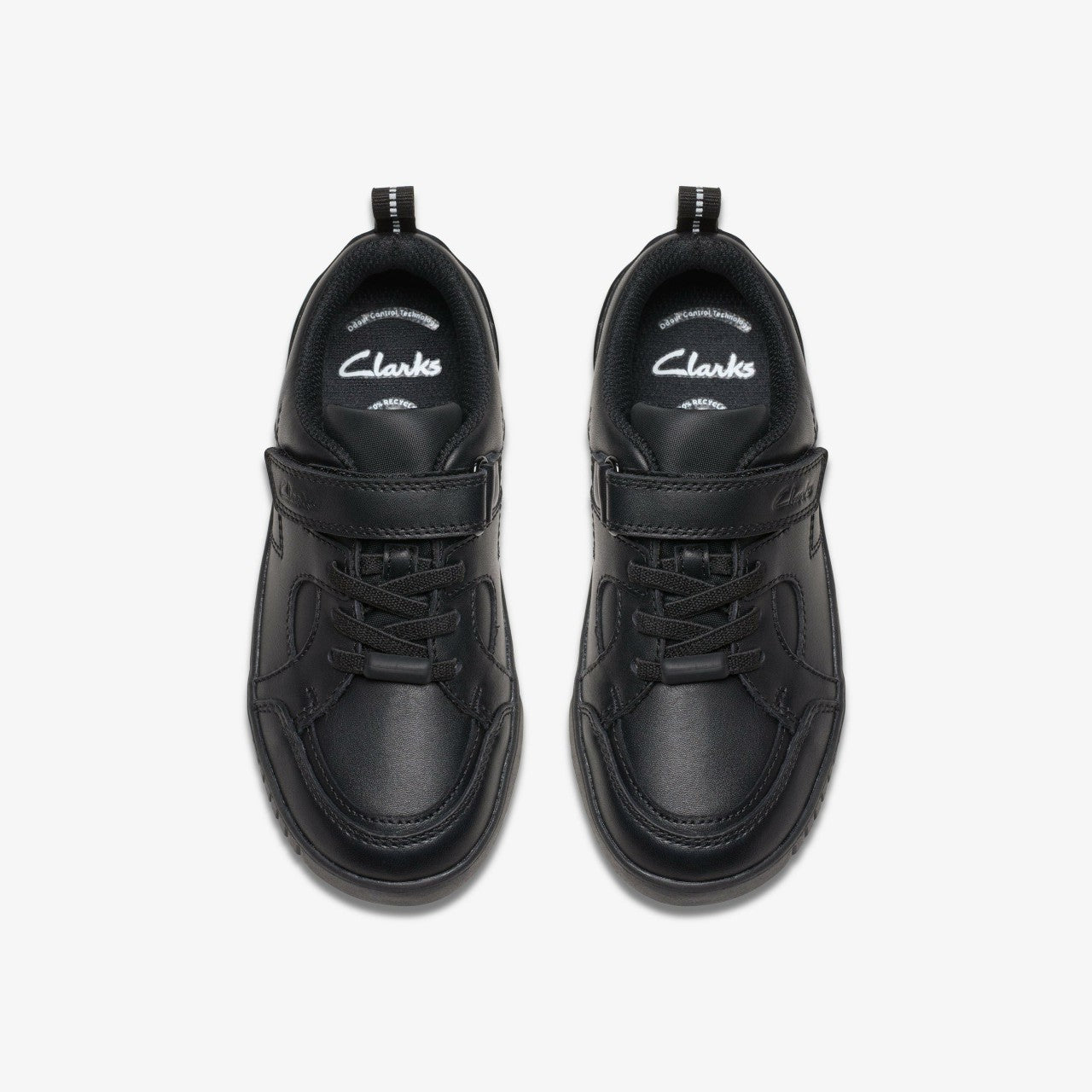 Kids Oslo Flare Kid Black Leather