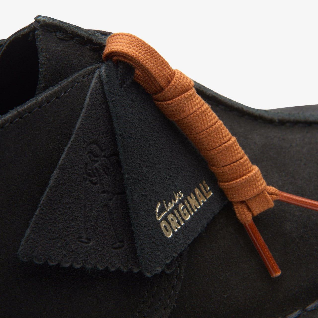 Men Desert Trek Black Suede