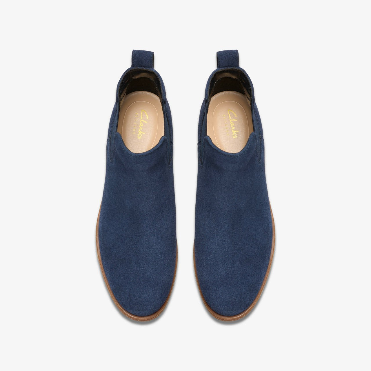 Women Havisham Top Ankle Boot Navy Suede