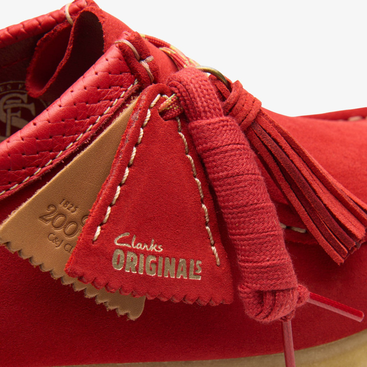 Men Wallabee Red Suede