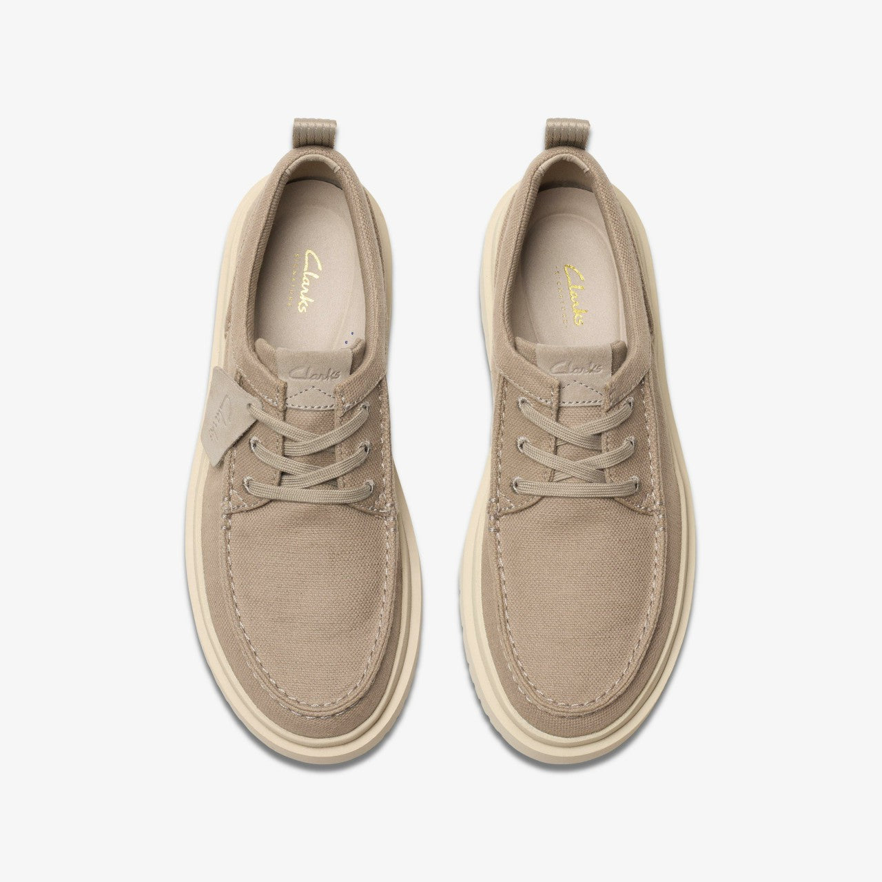 Men Polden Moc Grey Canvas