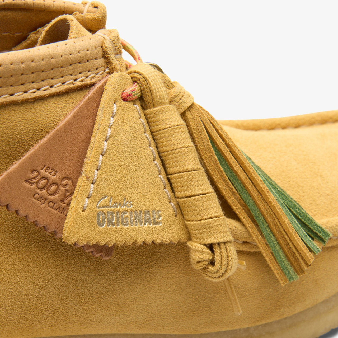 Men Wallabee Boot Golden Tan Suede