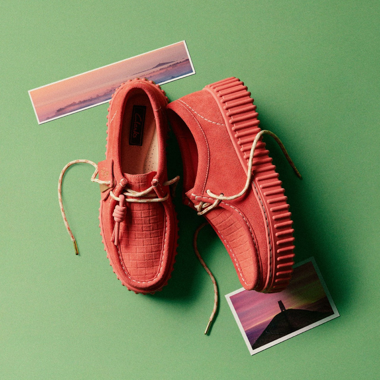 Women Torhill Bee Coral Suede