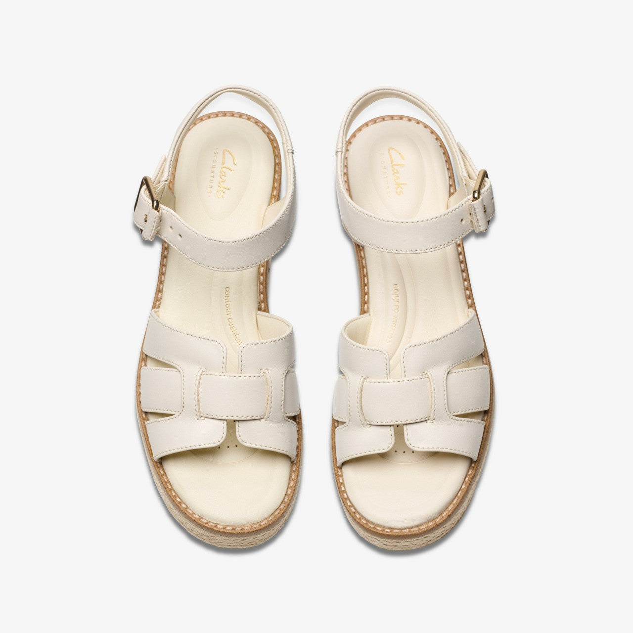 Women Coledale Strap Cream Leather