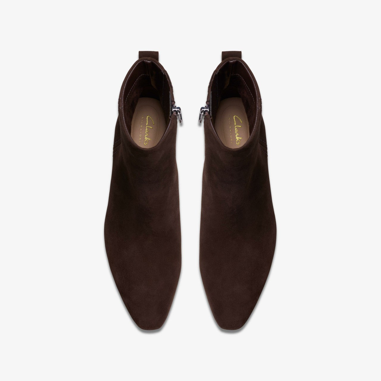 Women Edina Up Dark Brown Suede