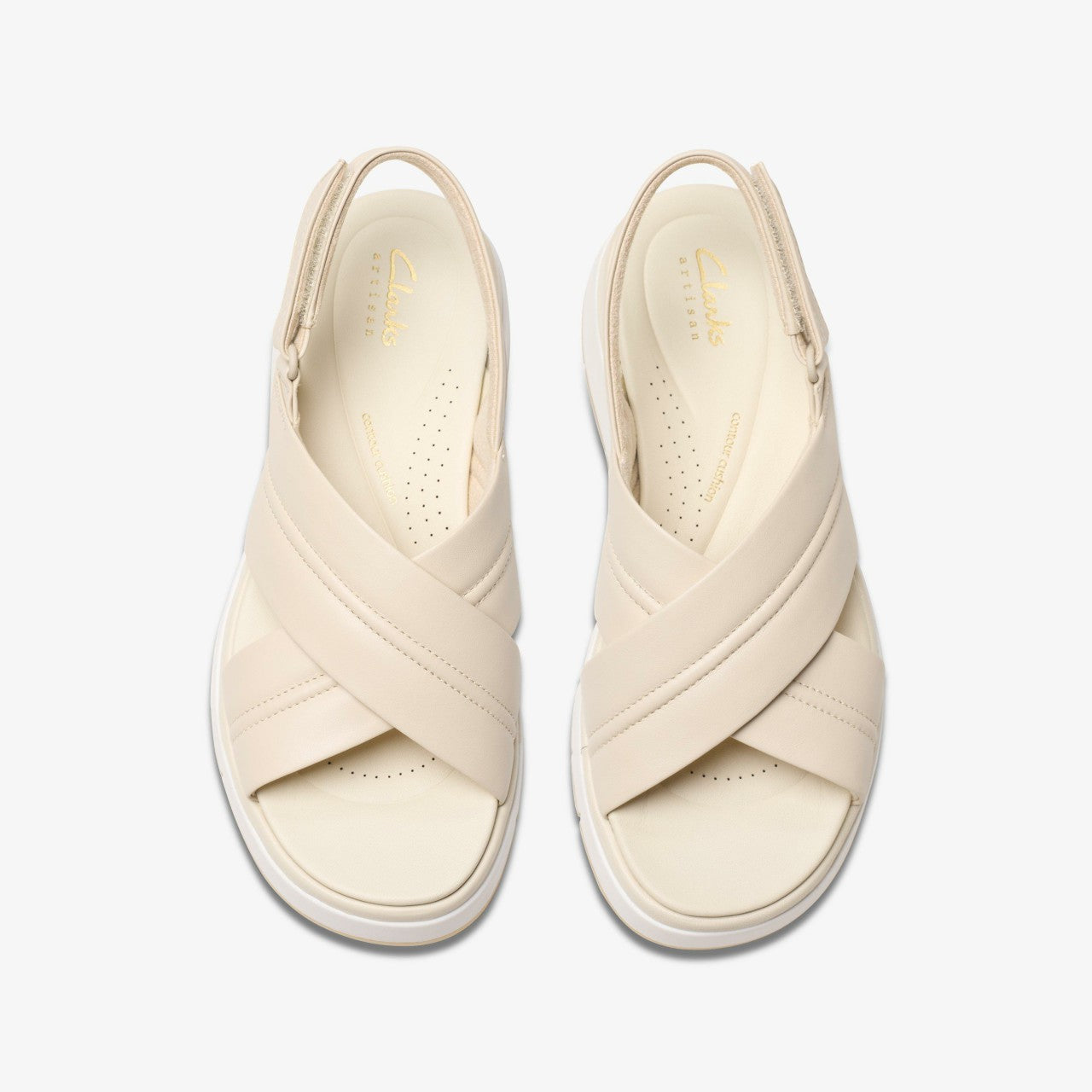 Women Tuscan Cross Cream Leather