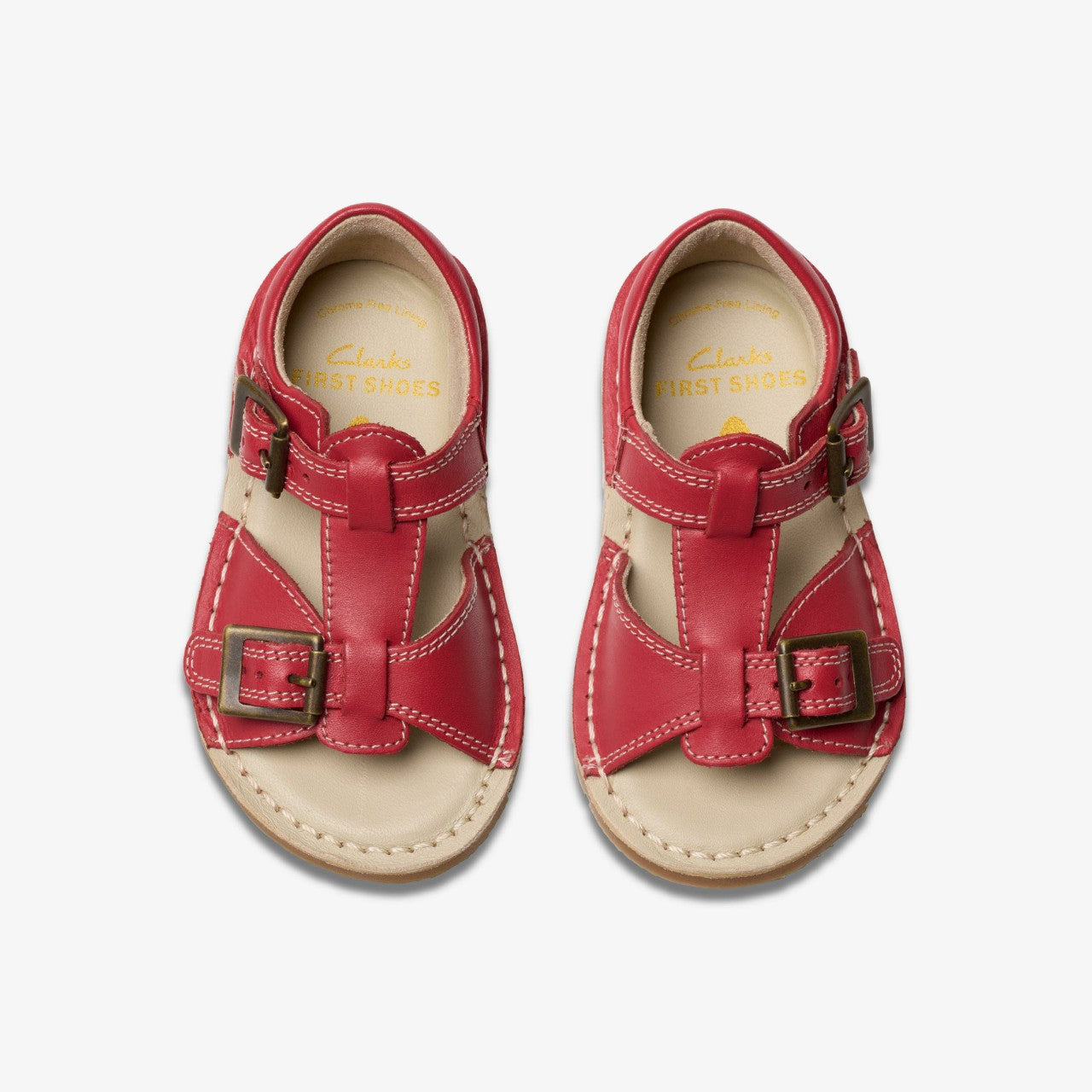 Kids Playsun Toddler Red Leather