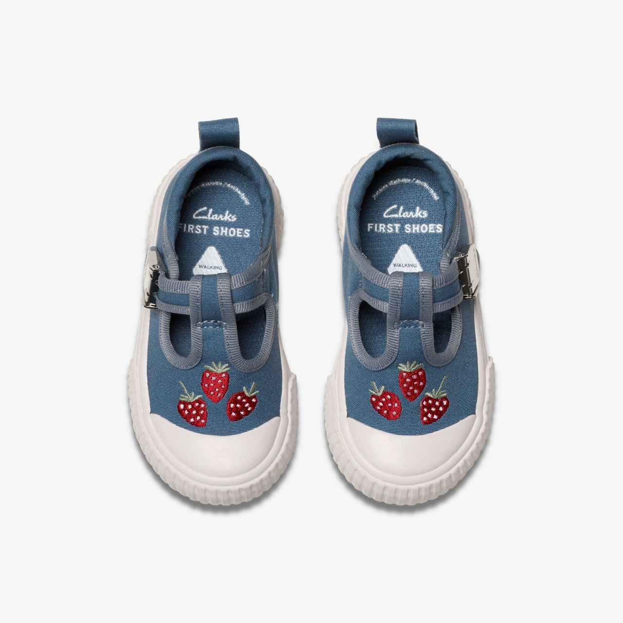 Kids|Babies Foxing Berry Toddler Blue Canvas