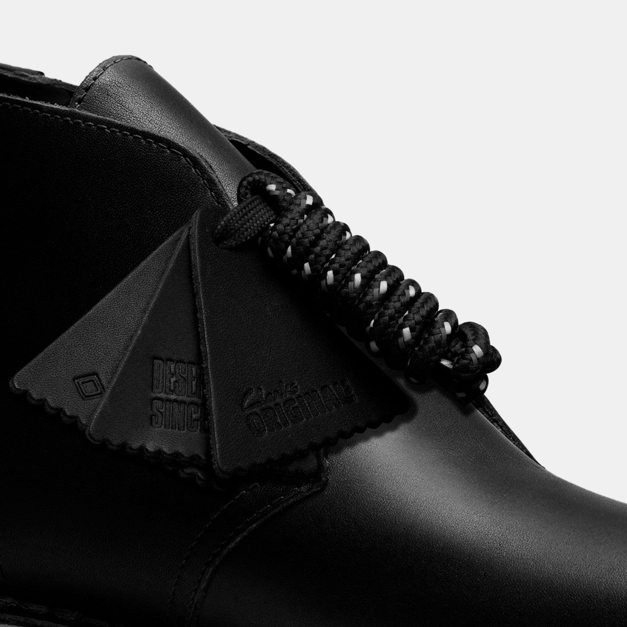 Men Desert Boot GORE-TEX Black Leather