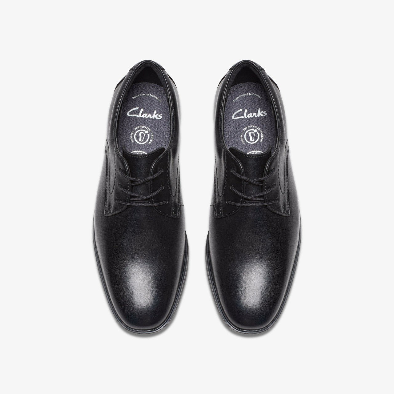 Kids Jonwin Step Youth Black Leather