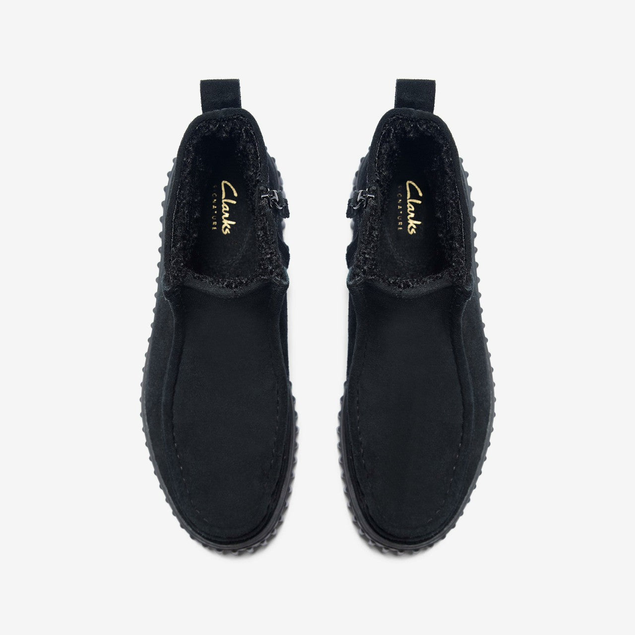 Women Torhill Cozy Black Warmlined Suede