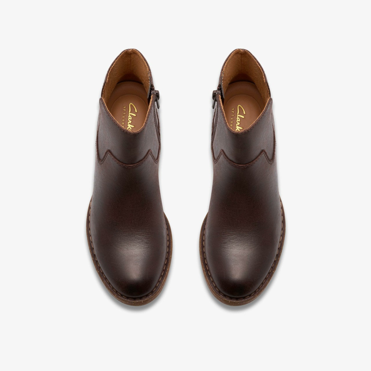 Women Kastela Top Brown Leather