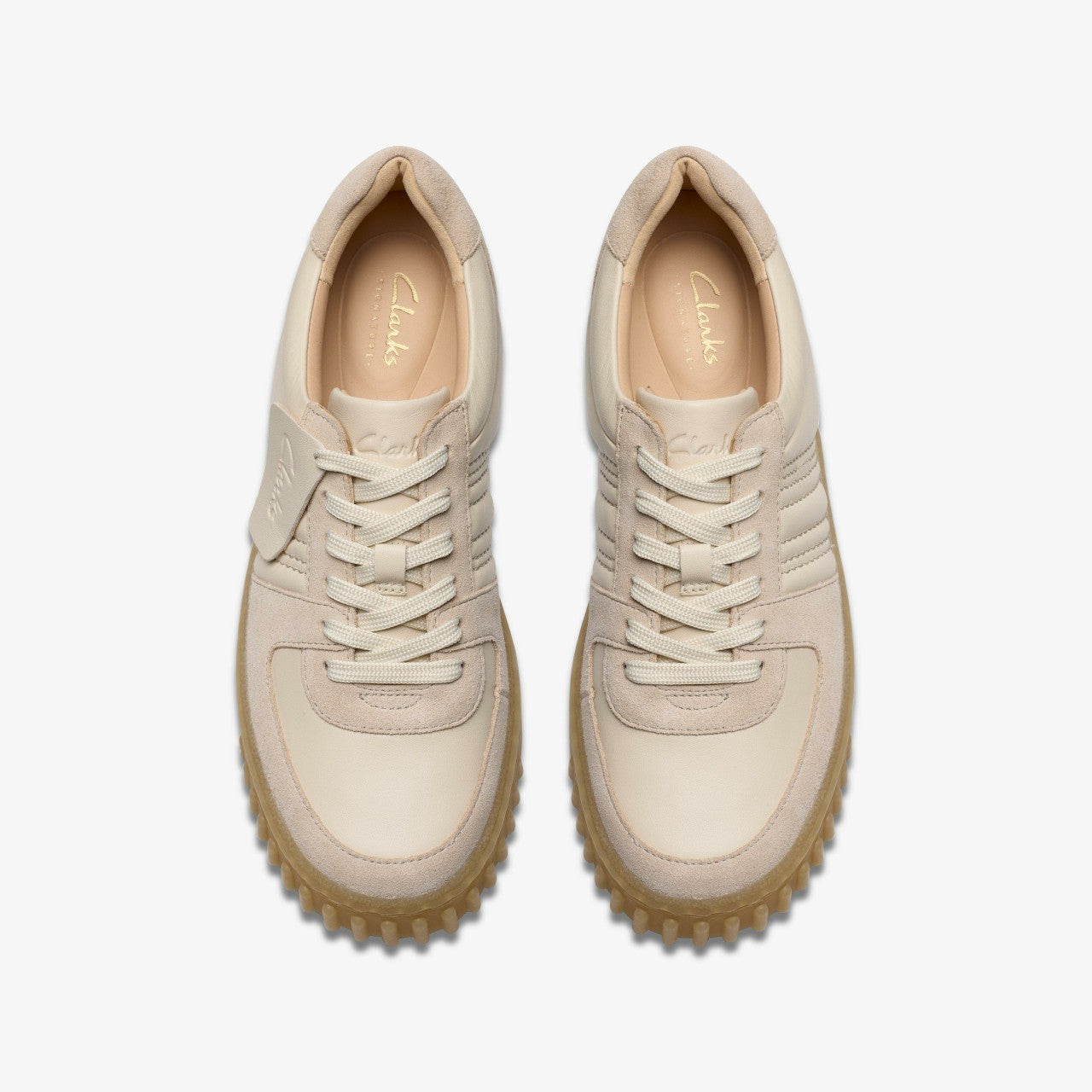 Women Mayhill Lace Sand Combination Leather