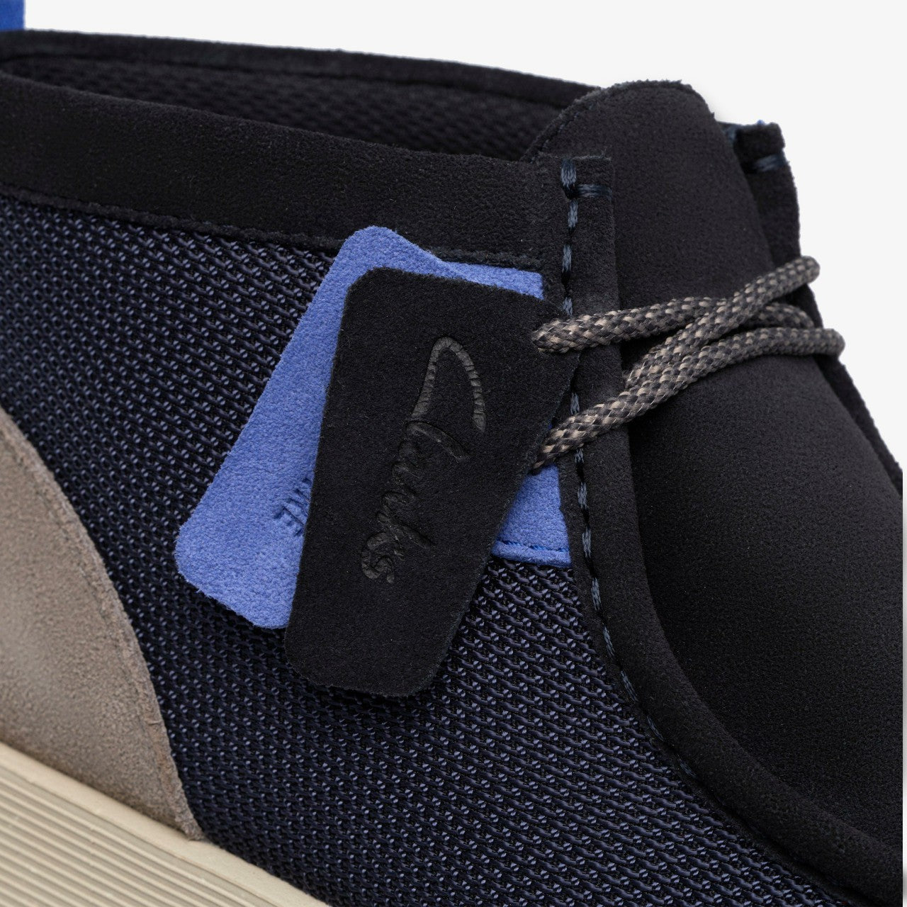 Men Wallabee FTR2 Boot Navy Combination