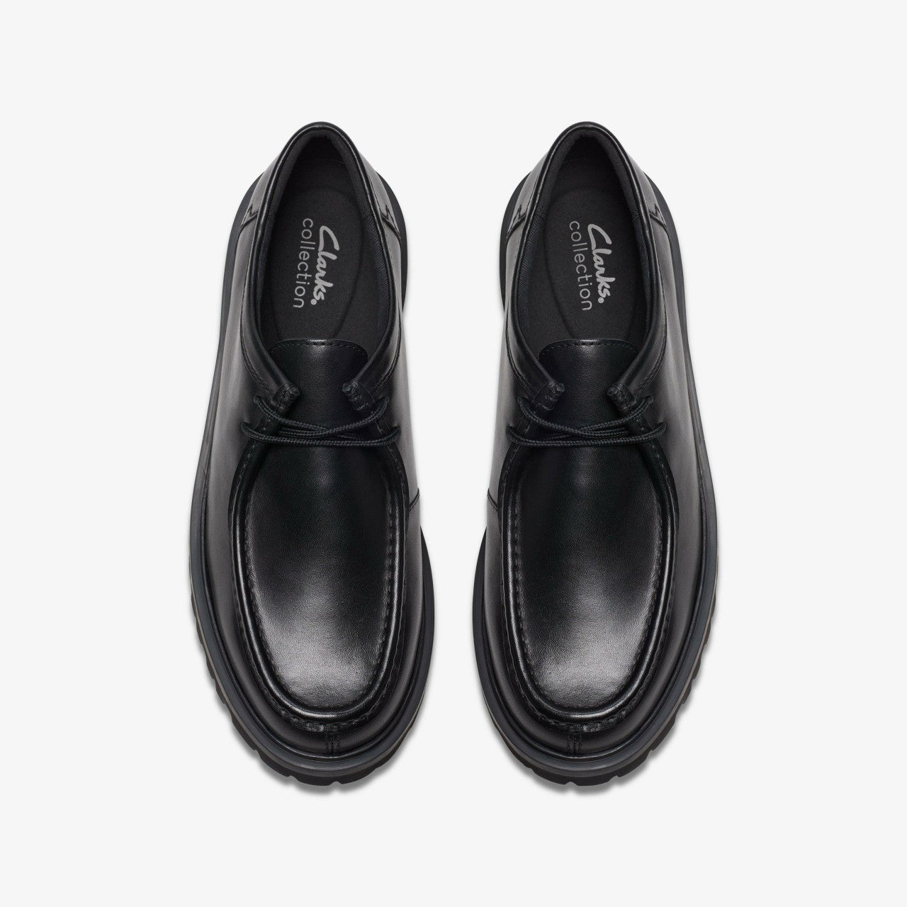 Men Berwick Seam Black Leather