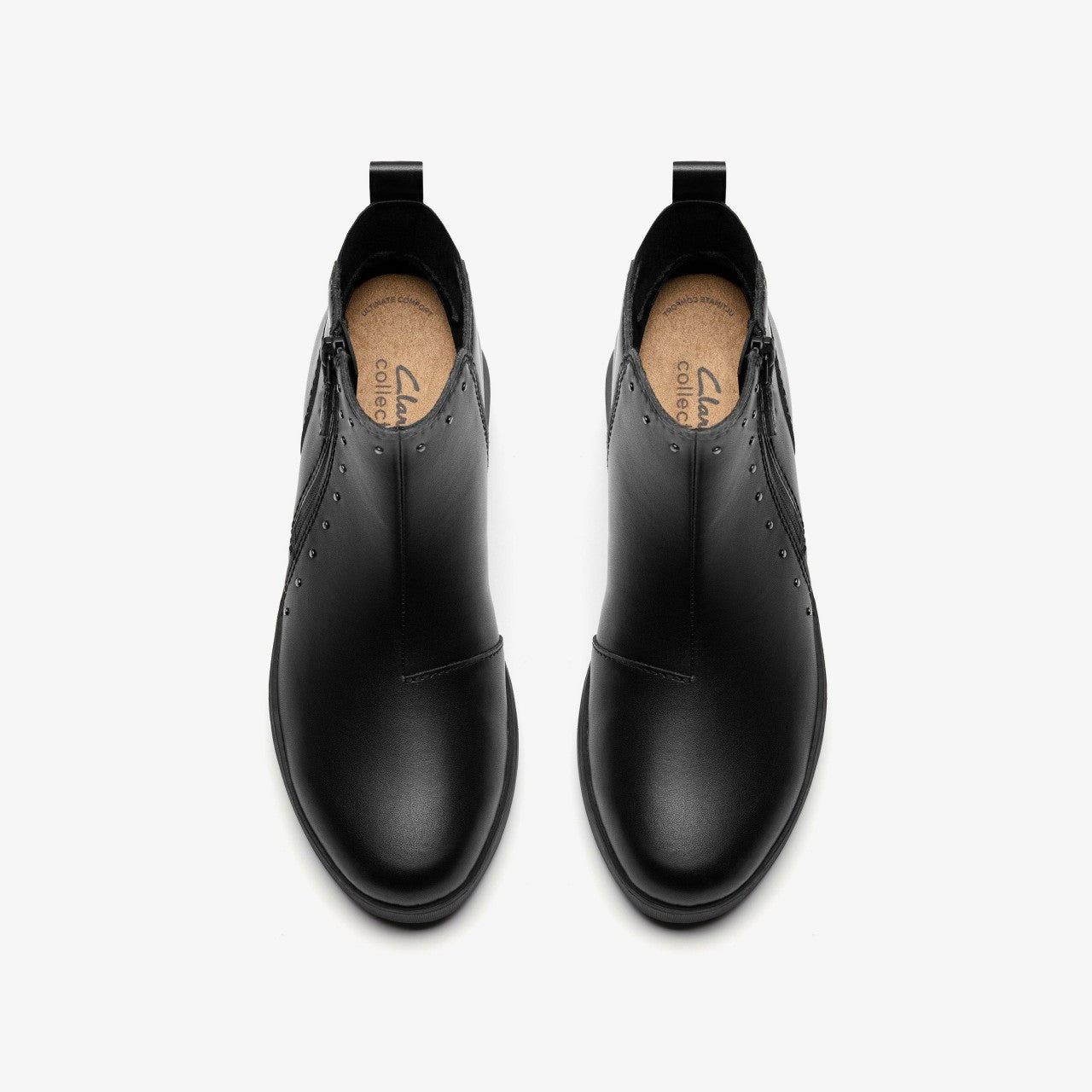 Women Zylah Willow Black Leather