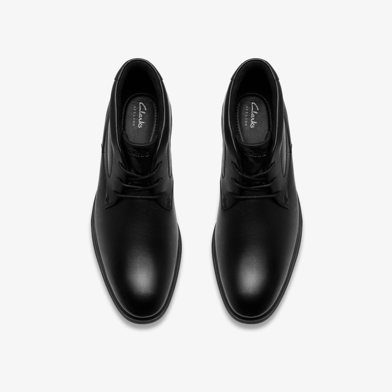 Men Eldredge Mid Black Leather