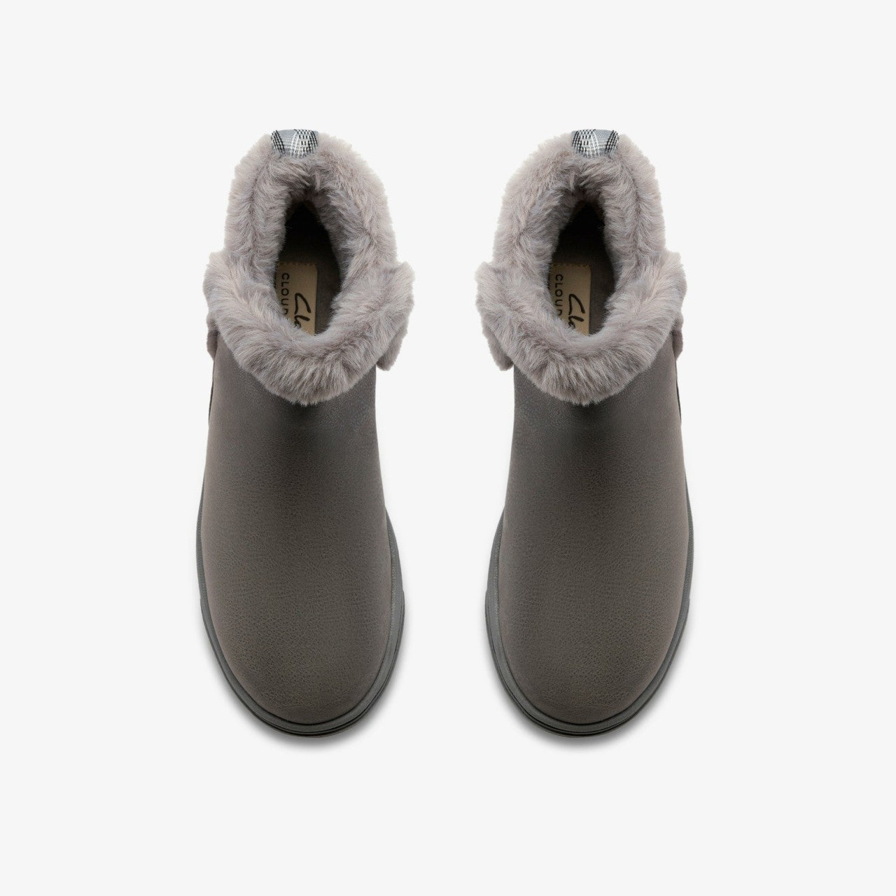 Women Brinkley Fur Dark Grey Combination