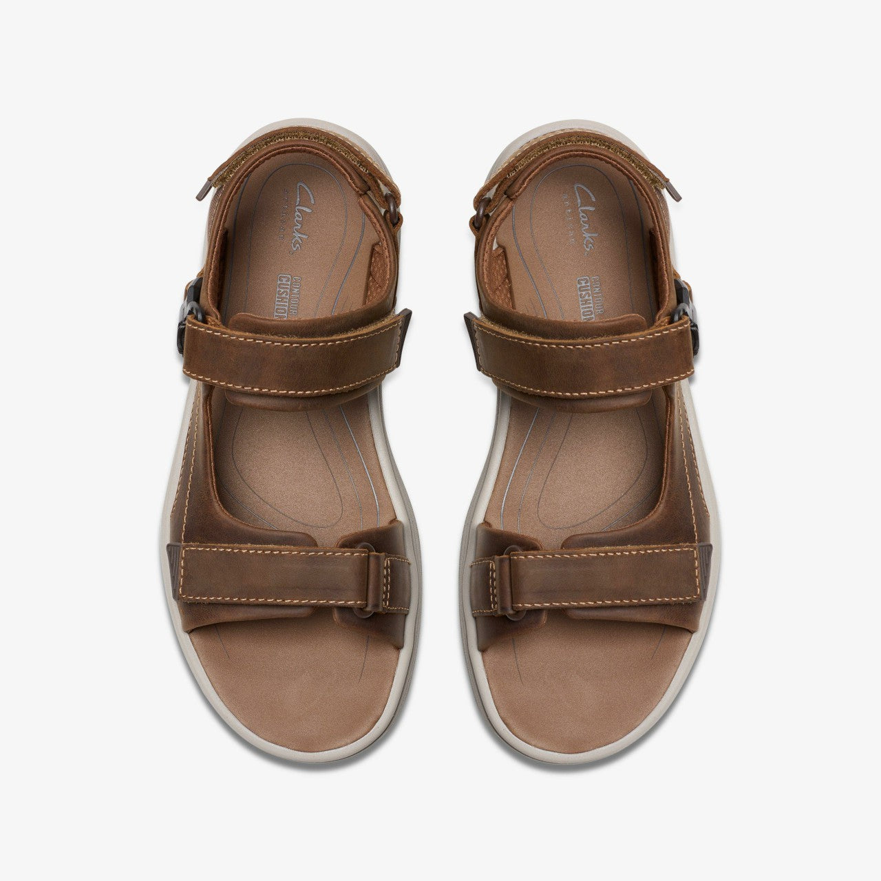 Men Saltway Edge Light Tan Leather
