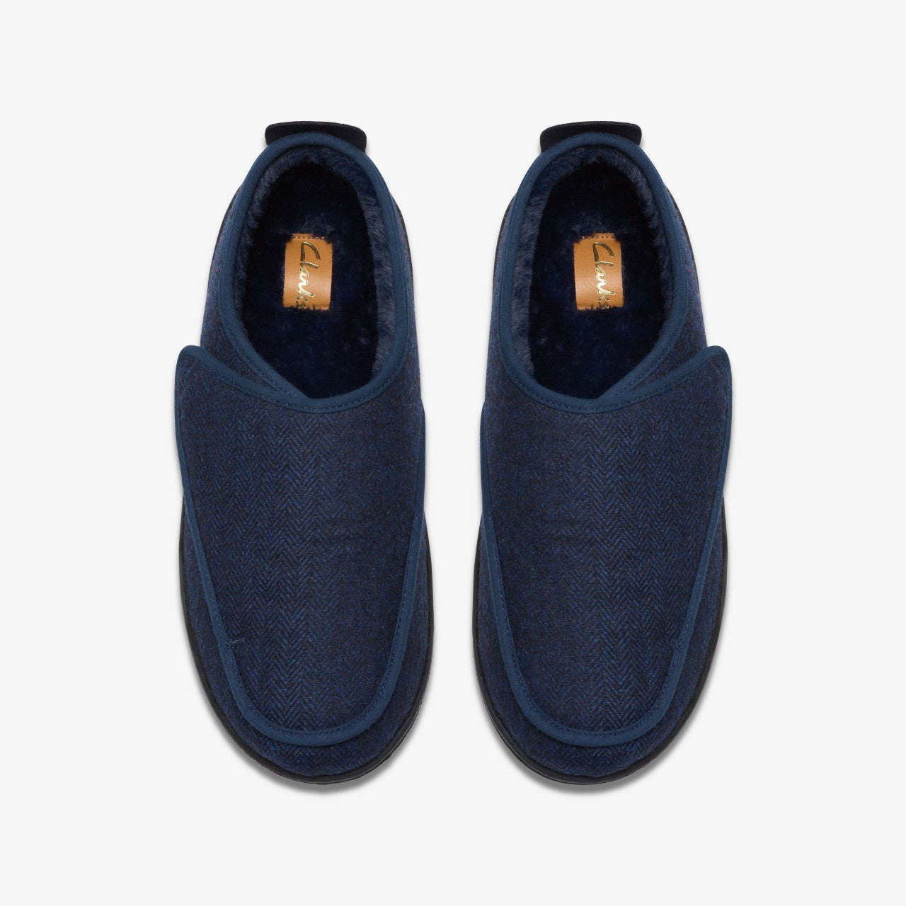 Men King Riptape Slipper Navy Interest