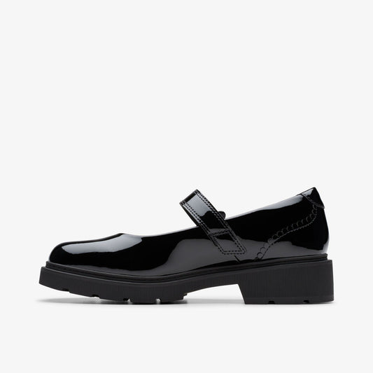 Kids Eris Jane Youth Black Patent