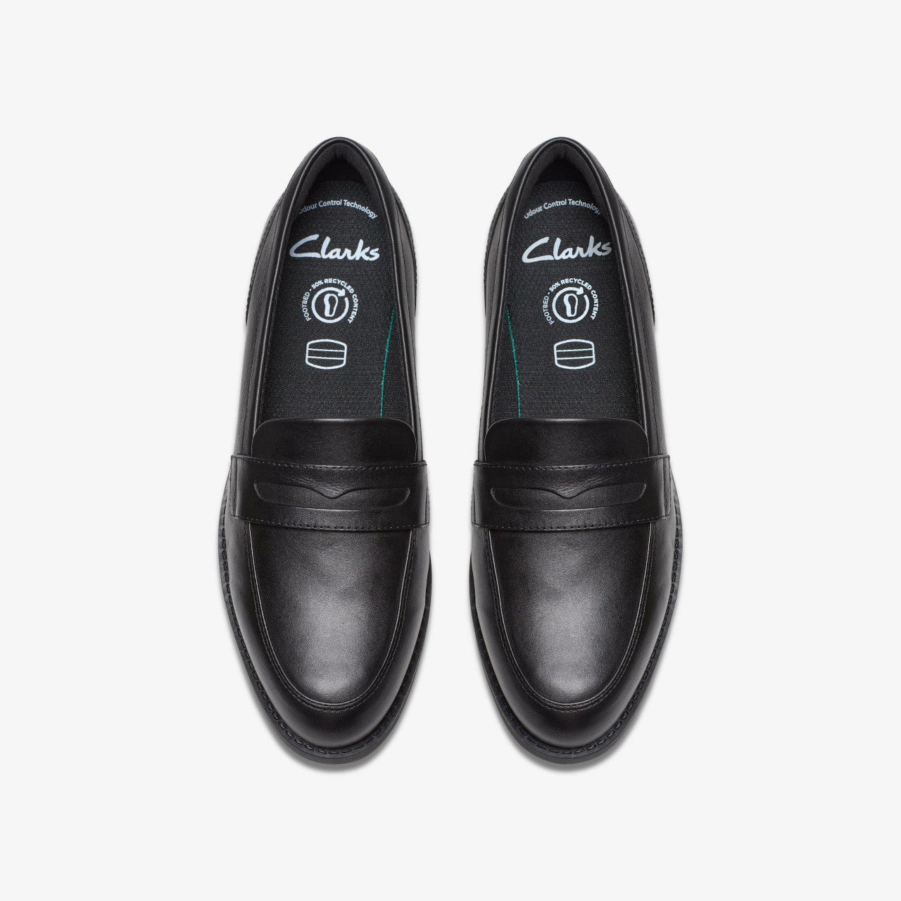 Kids Tapa Edge Youth Black Leather