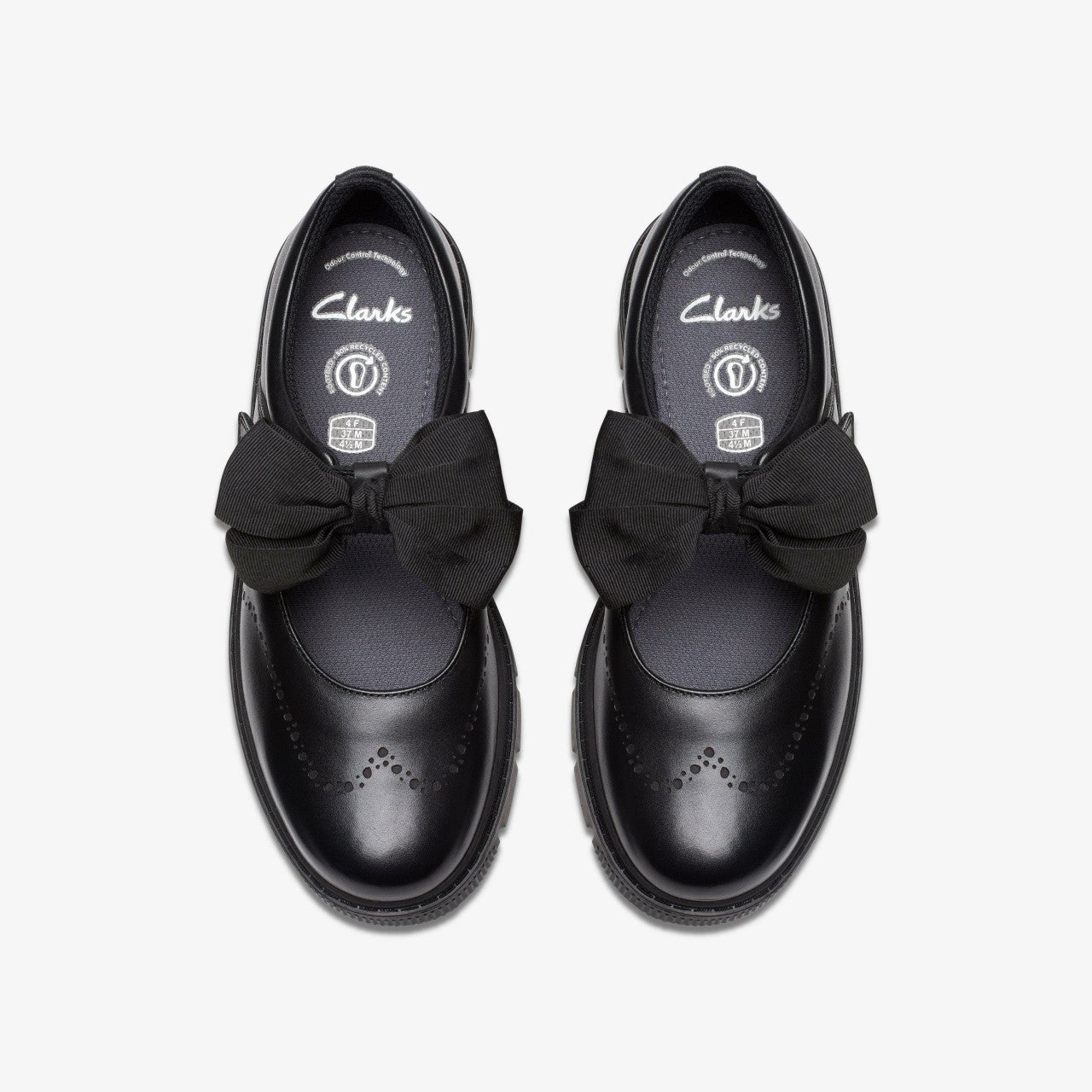 Kids Lorcam Jane Youth Black Leather