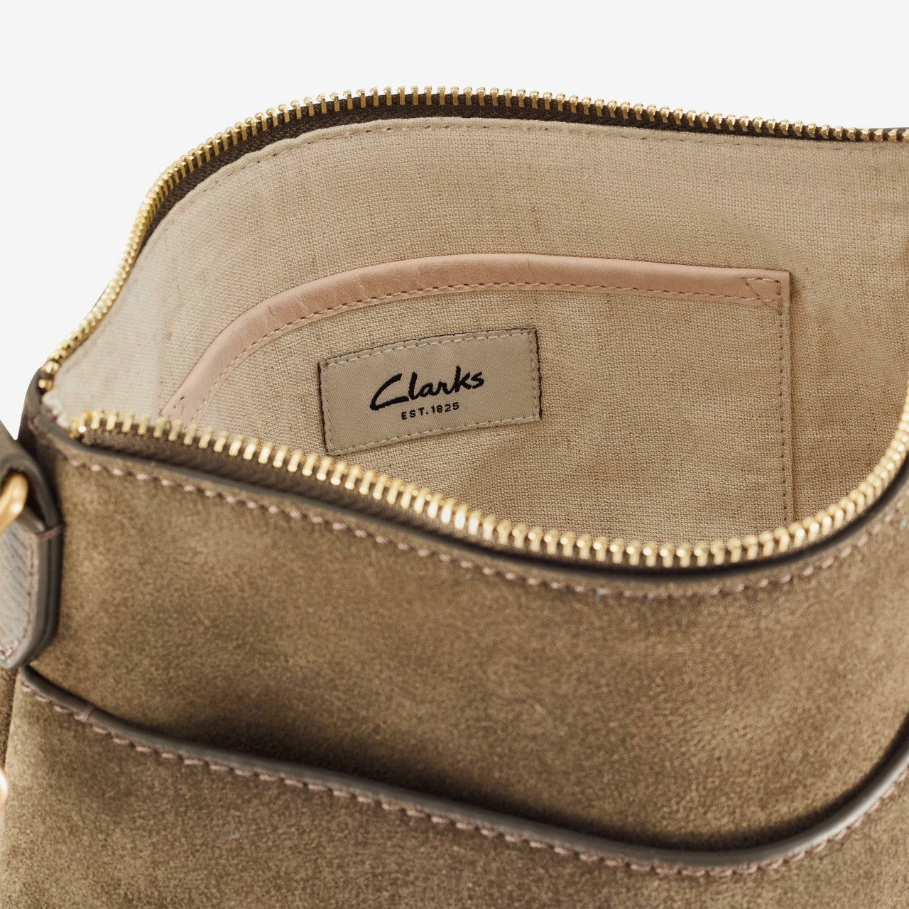 Women Willow Cross Olive Suede