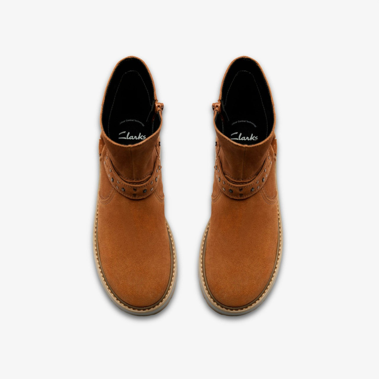 Kids Prague Shine Kid Tan Suede