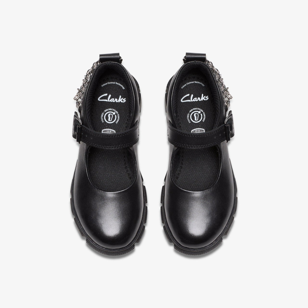 Kids Evyn Pure Kid Black Leather