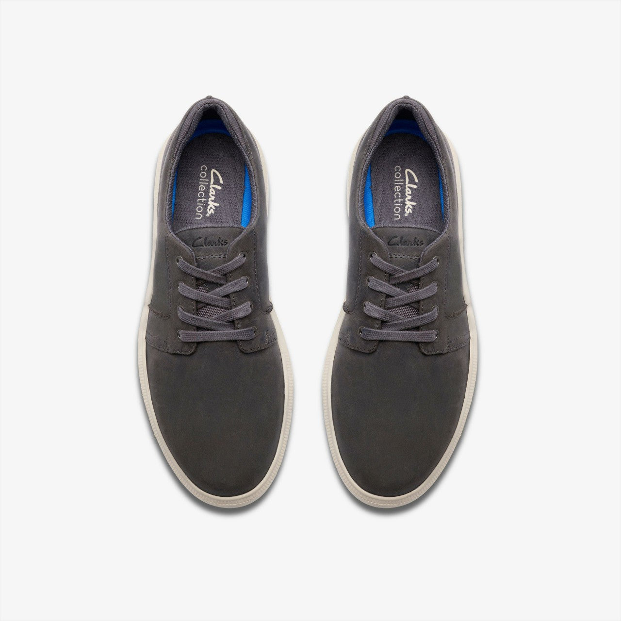 Men Brodin Seam Dark Grey Leather