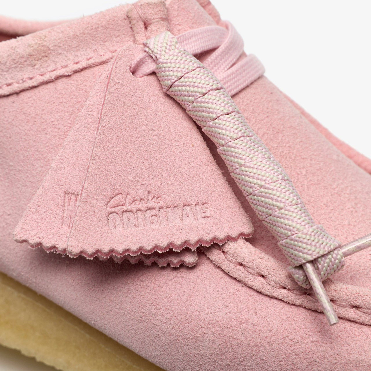 Men Wallabee Light Pink Suede