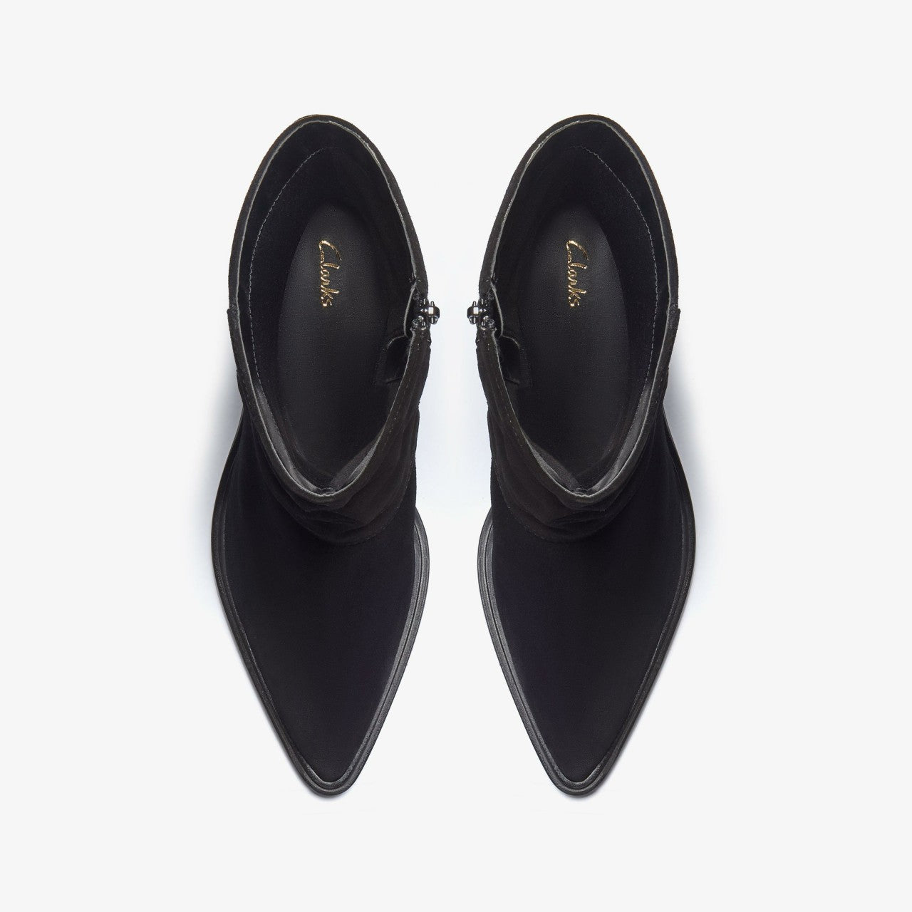 Women Jesse Mid Black Suede