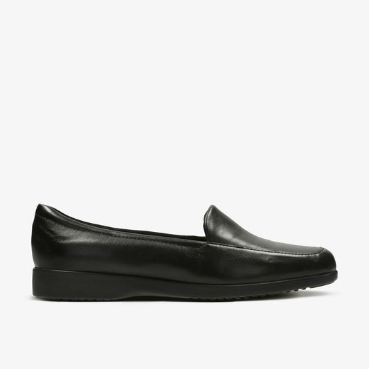 Women Georgia Loafer Black Leather