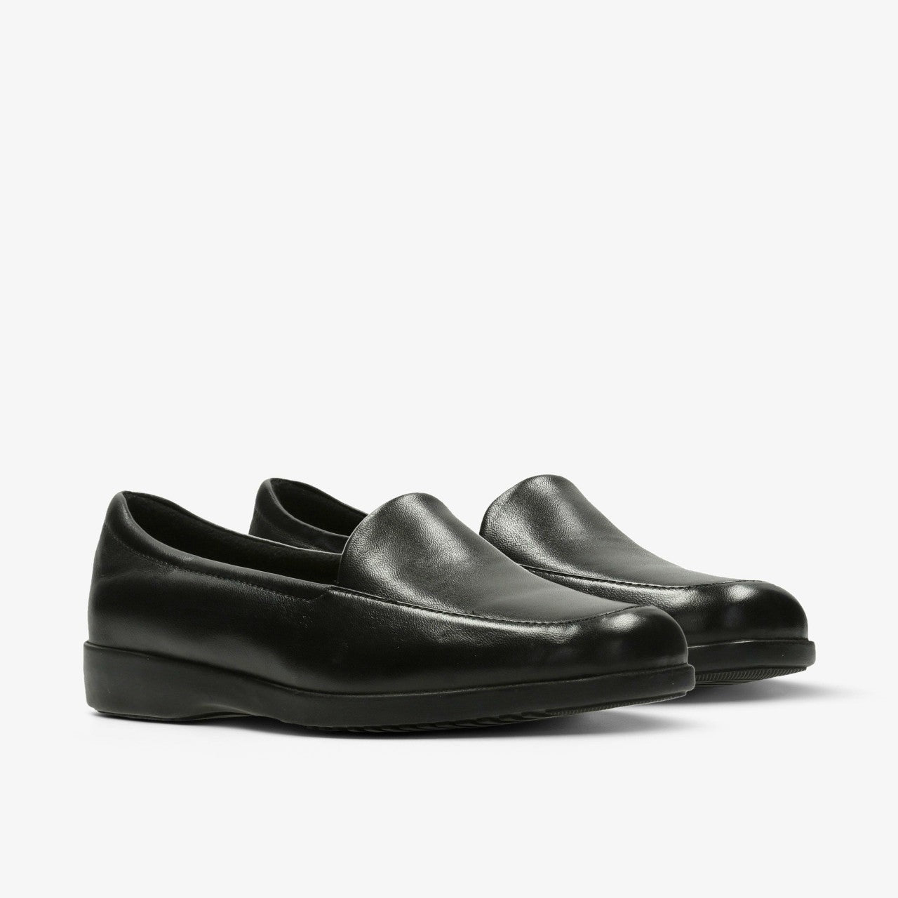 Women Georgia Loafer Black Leather
