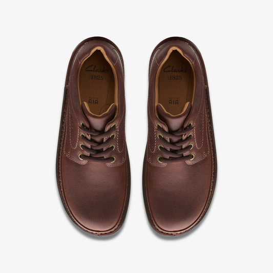 Men Nature Three Mahogany Leather