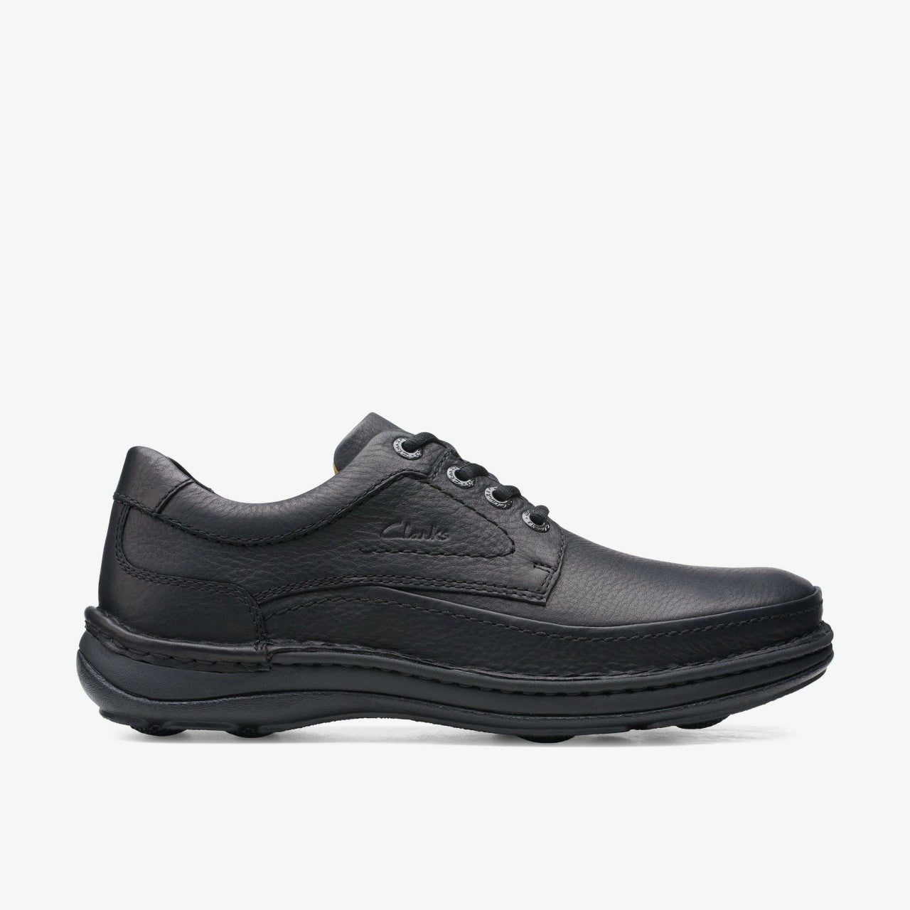 Men Nature Three Black Leather