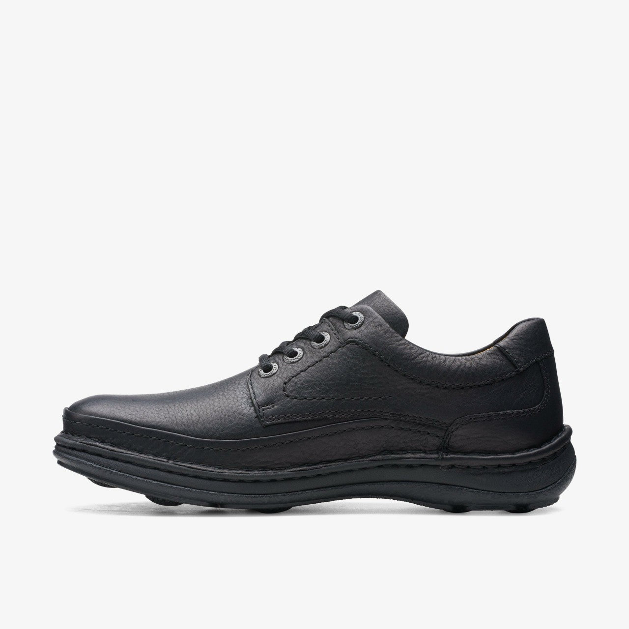 Men Nature Three Black Leather