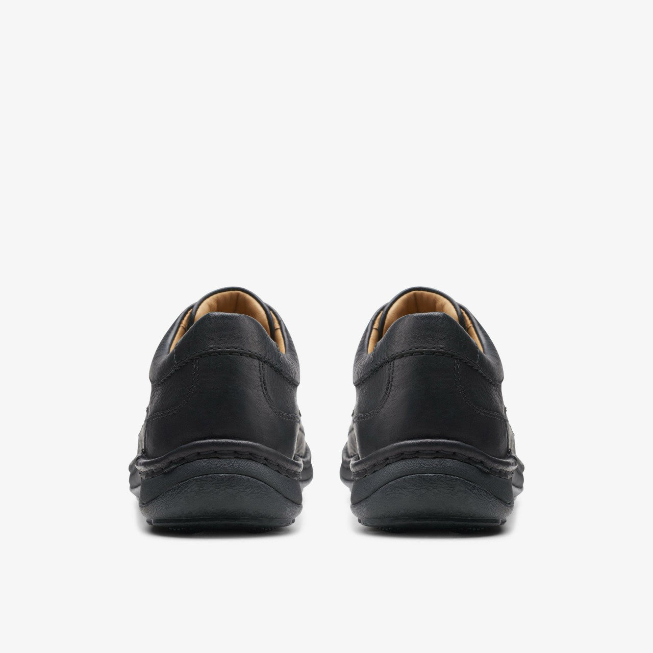 Men Nature Three Black Leather