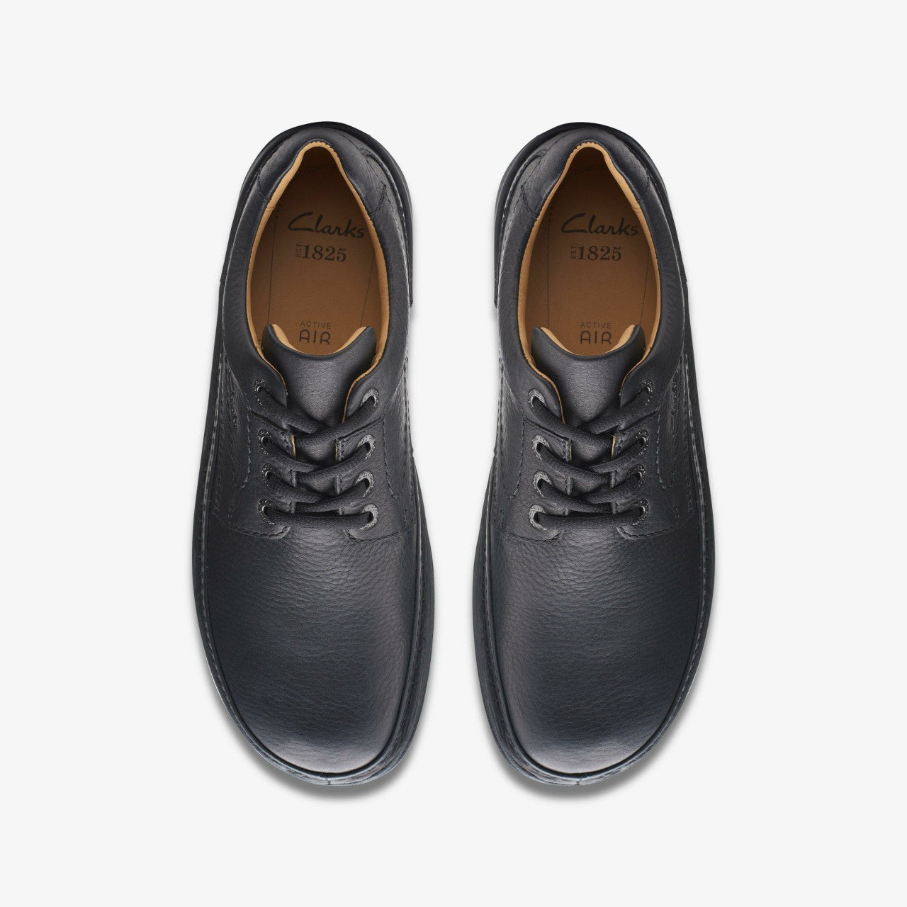Men Nature Three Black Leather