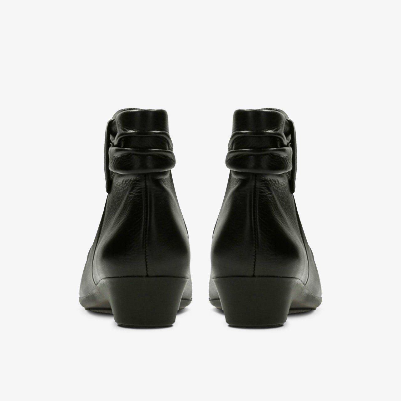 Women Matron Ella Ankle Boot Black Leather