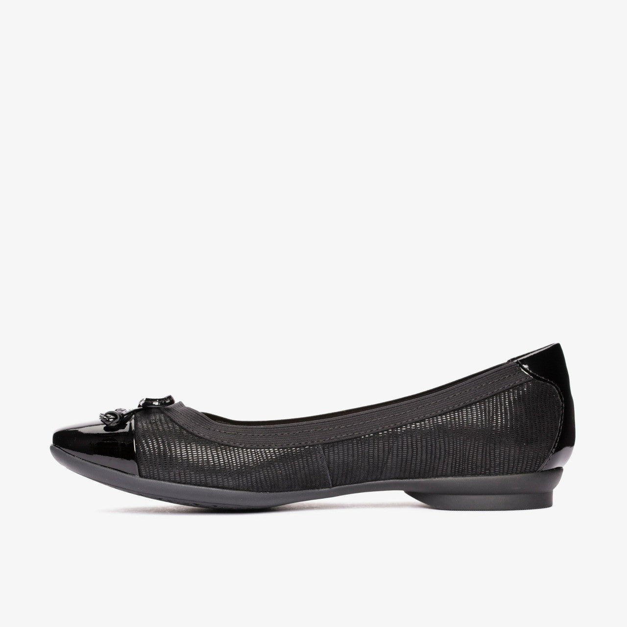 Women Candra Glow Black Suede