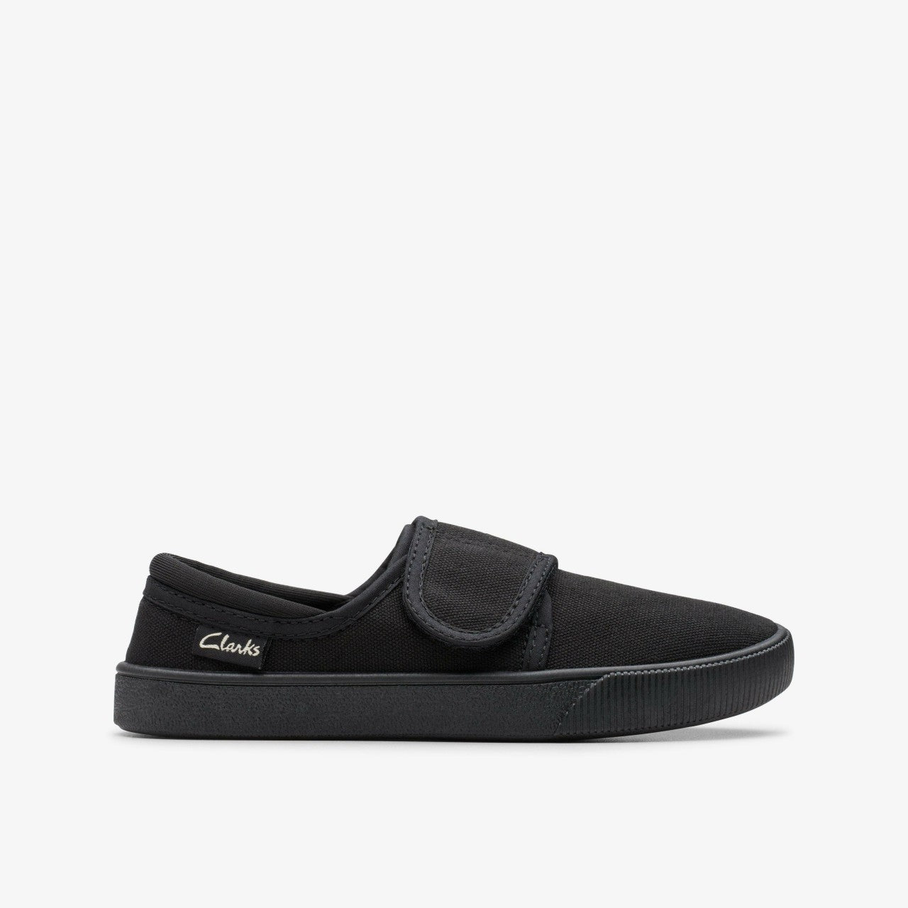 Kids Hopper Run Black Fabric