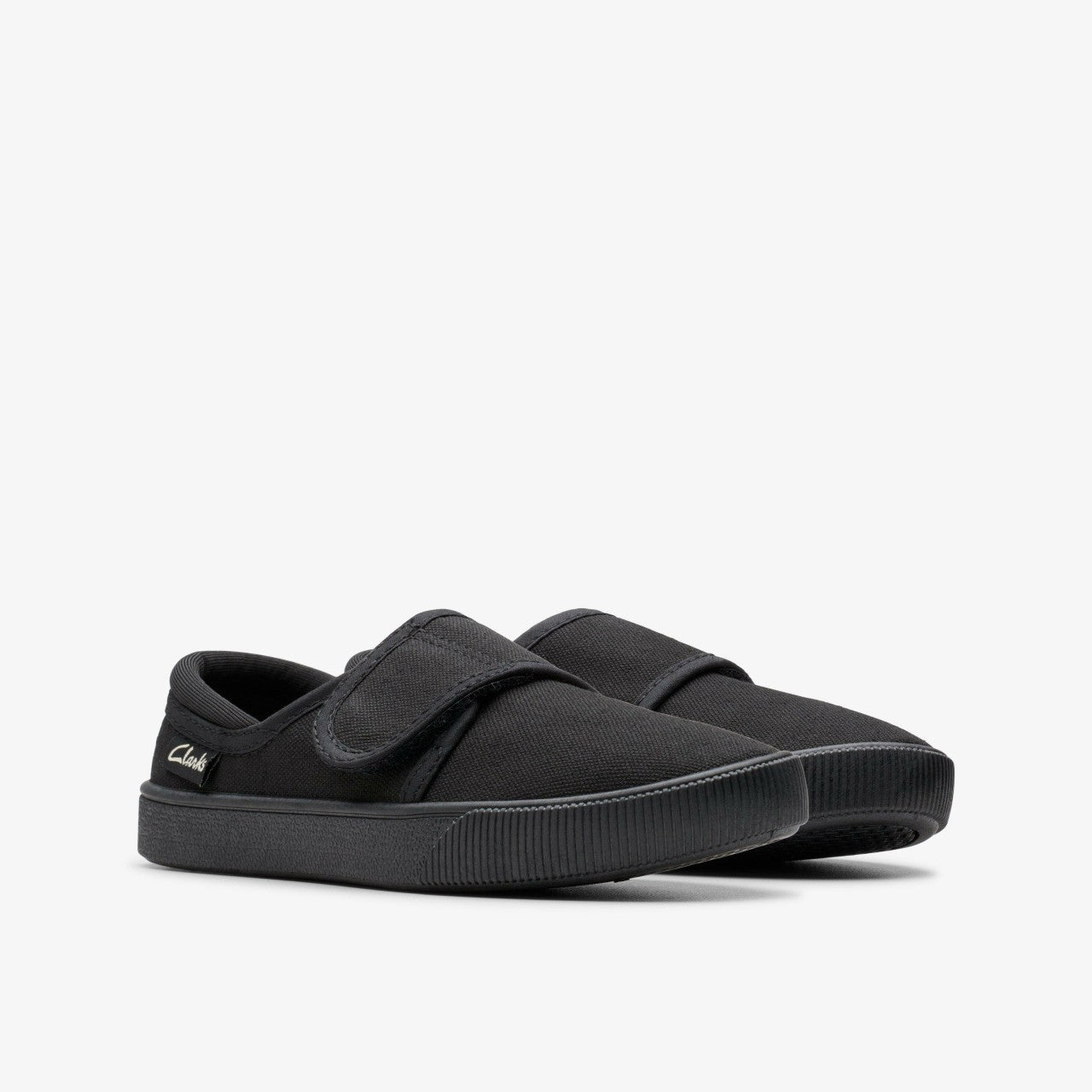 Kids Hopper Run Black Fabric